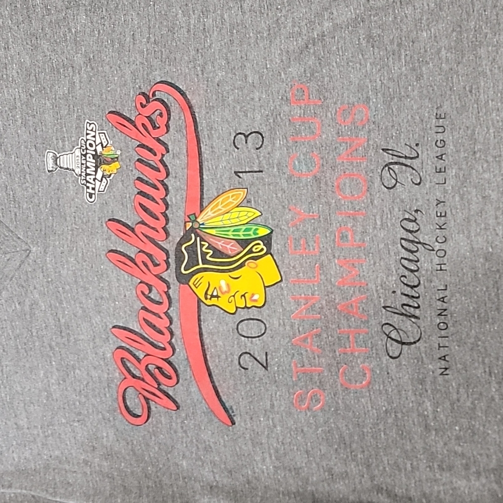 Chicago Blackhawks 2013 Stanley Cup Champions V-neck shirt